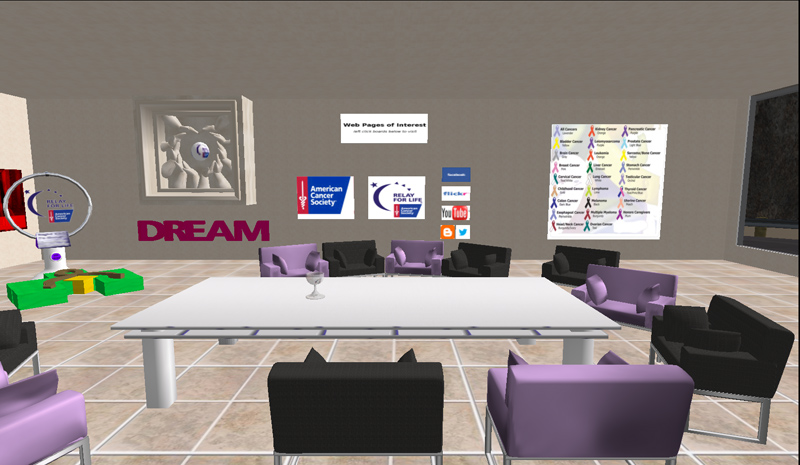 Inside the Relay for Life of Inworldz Offices