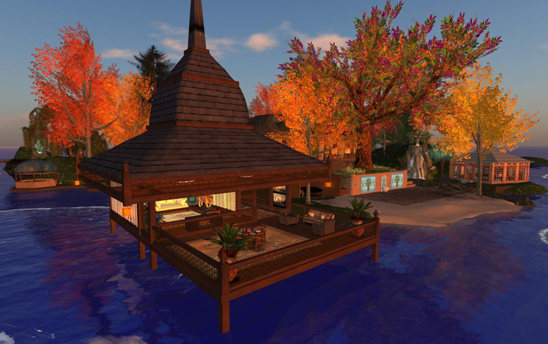 Celebrating Thanksgiving in Second Life