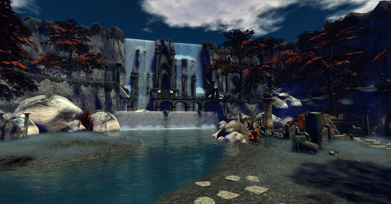 The Valley of Ish'Nar - where the second part of the Hunt occurs - photograph by Wildstar Beaumont