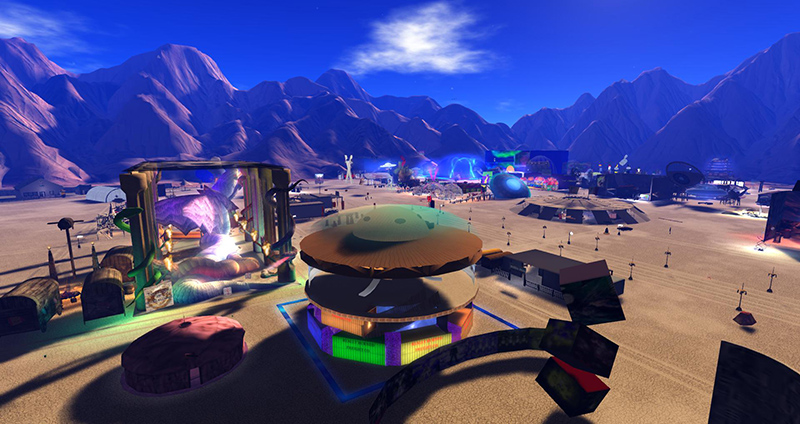 The Playa at Burn 2 - photograph by Wildstar Beaumont
