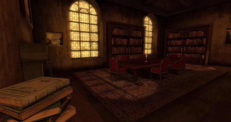 The Library - another Dreamscene created by Kayle Matzerath, photographed by Wildstar Beaumont