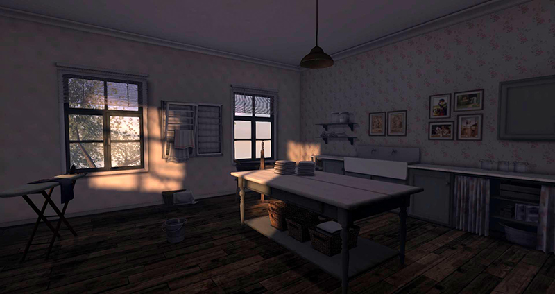 Froukje Hoorenbeek's Home - the laundry, photographed by Wildstar Beaumont