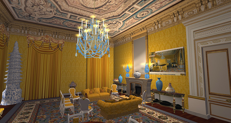 Buckingham Palace in Antiquity, photographed by Wildstar Beaumont