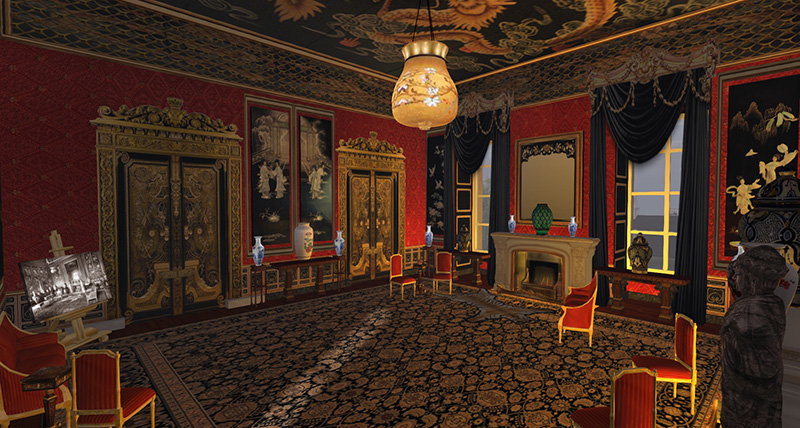 Buckingham Palace in Antiquity, photographed by Wildstar Beaumont