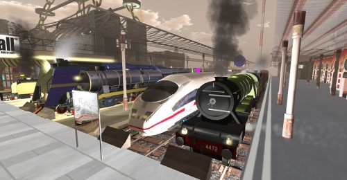 Second Life Railways, photographed by Wildstar Beaumont