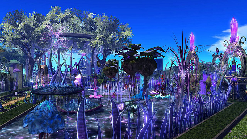 One Billion Rising in Second Life 2021, photographed by Wildstar Beaumont